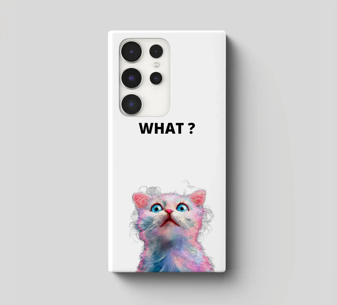 What ? with the cat cover samsung da dinem