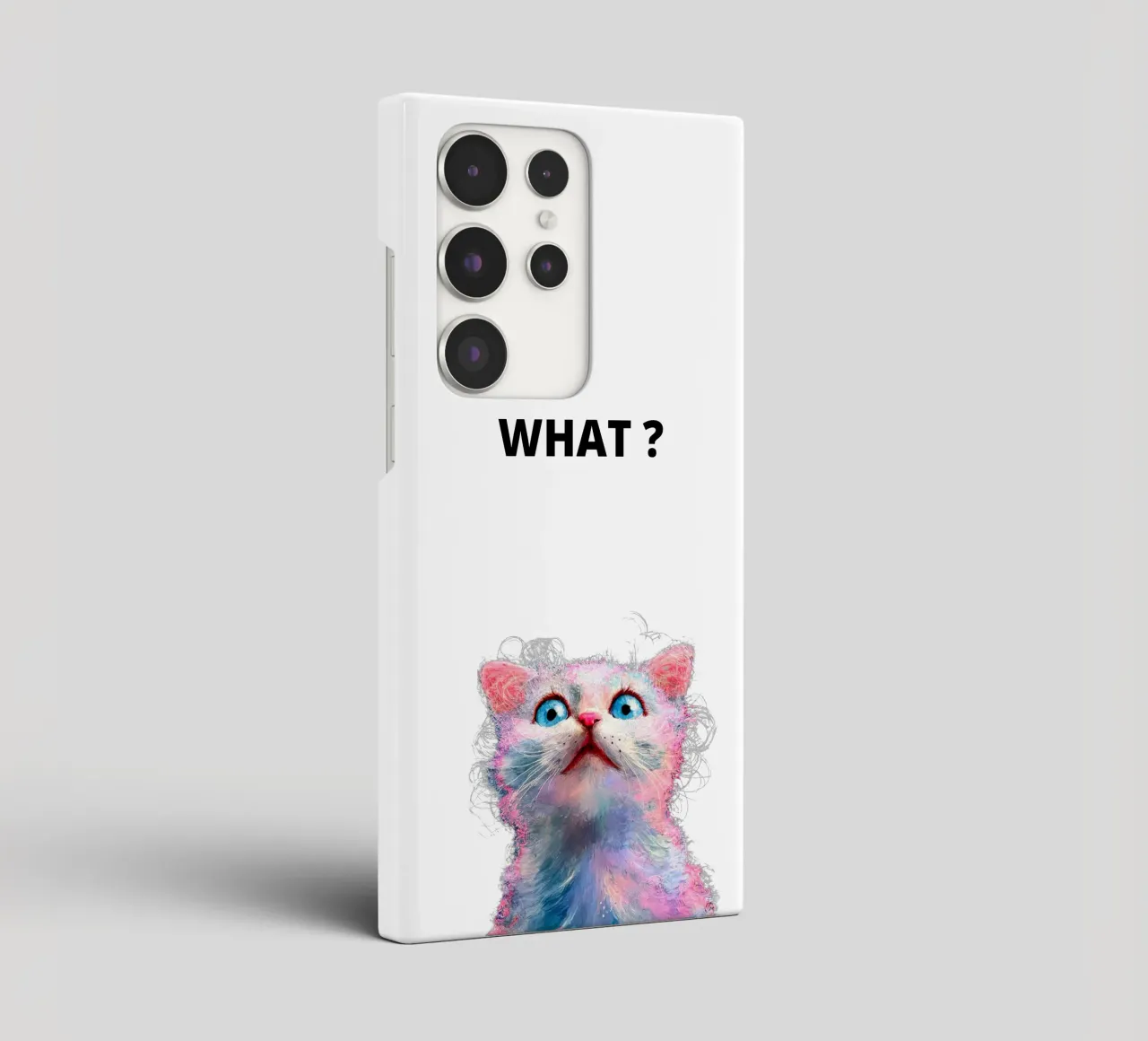 What ? with the cat cover samsung da dinem