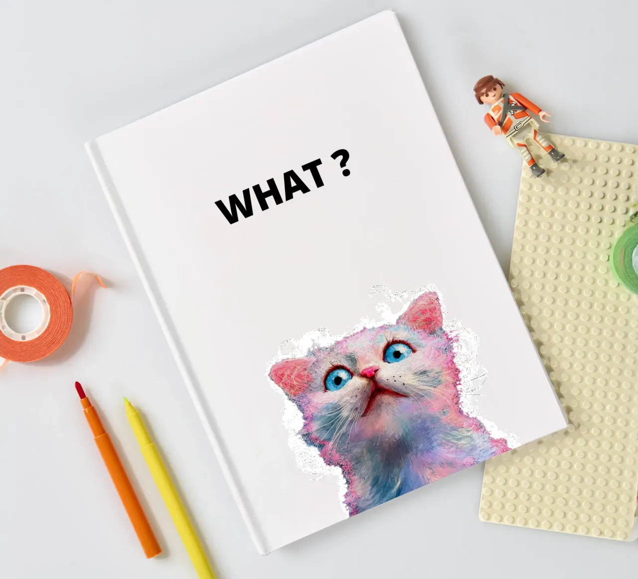 What ? with the cat diario da dinem