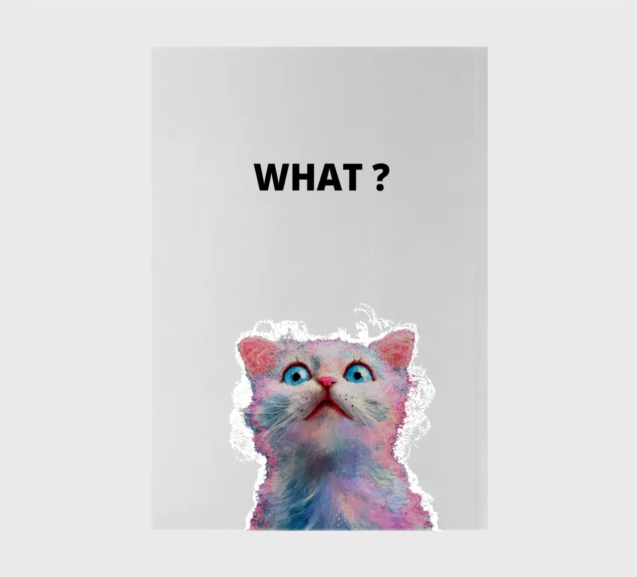 What ? with the cat diario da dinem