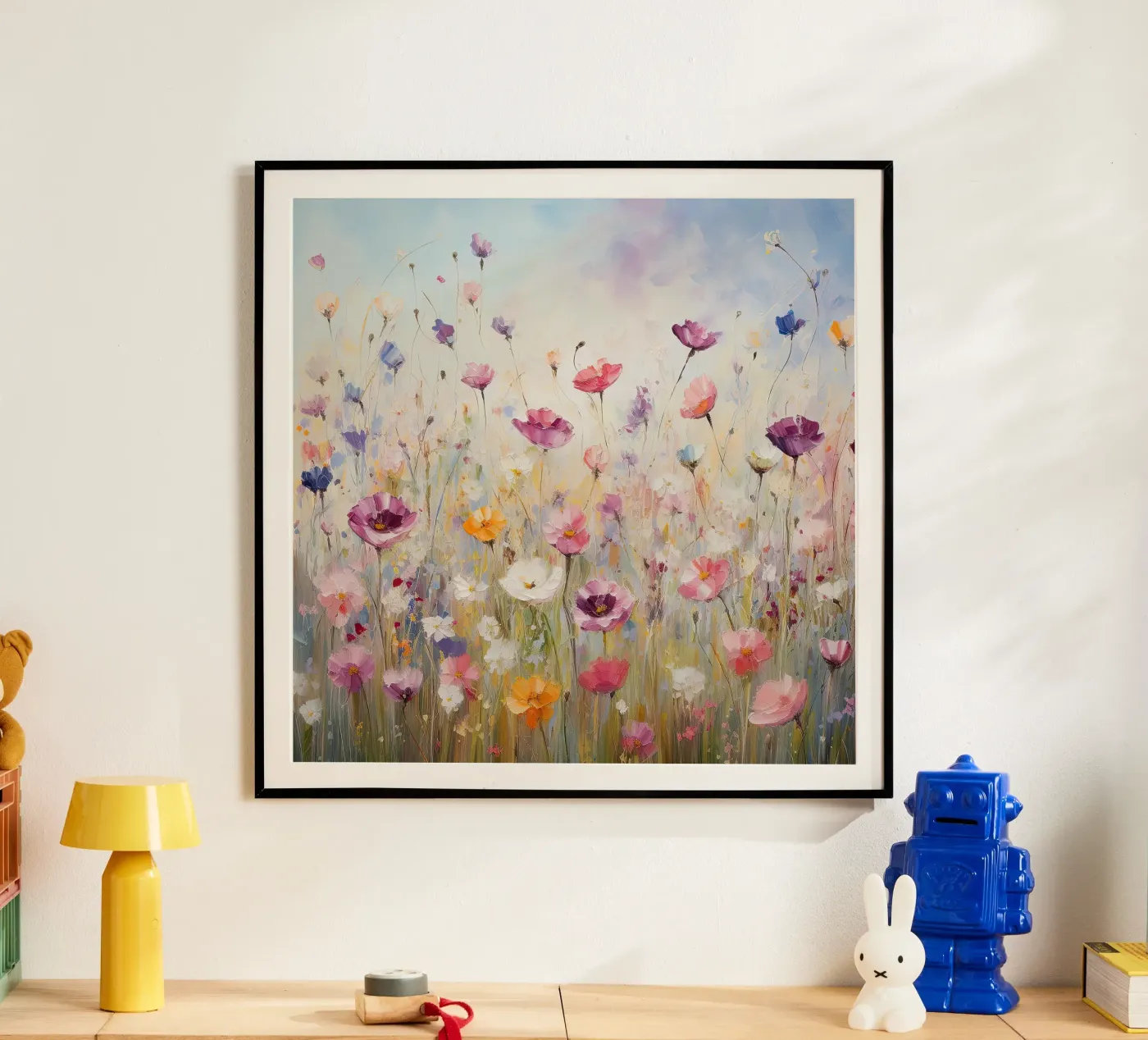 Wildflower Expressionism poster by Leahprint