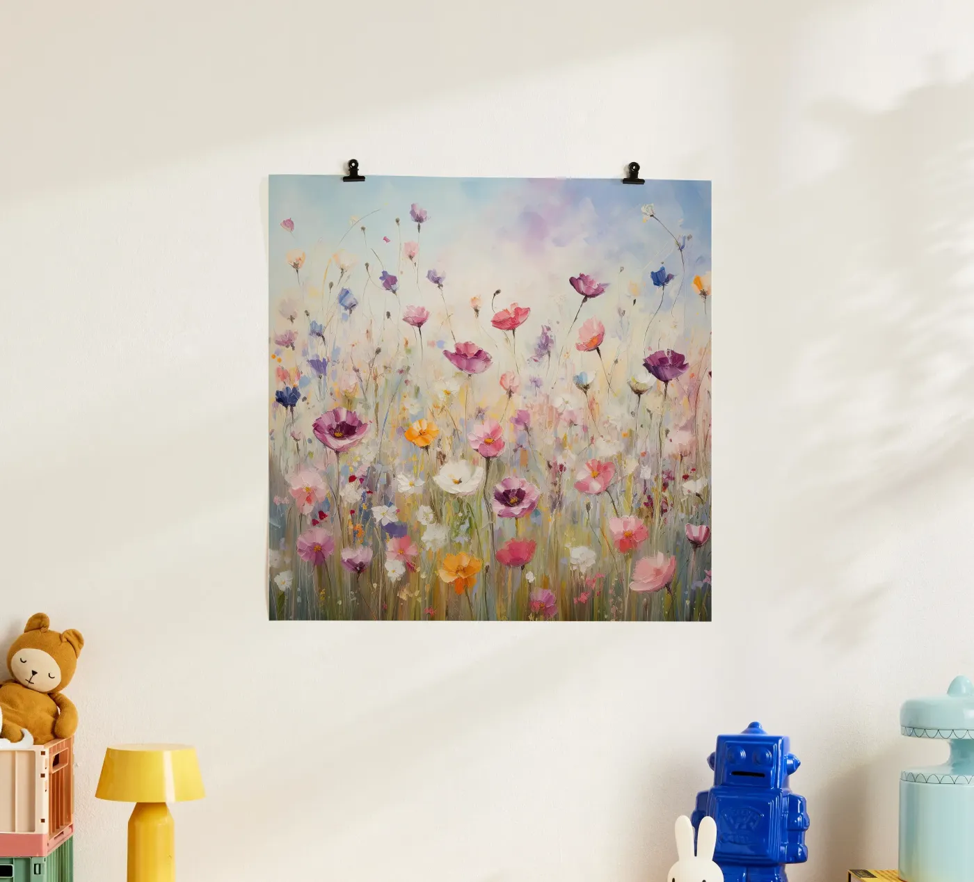 Wildflower Expressionism poster by Leahprint