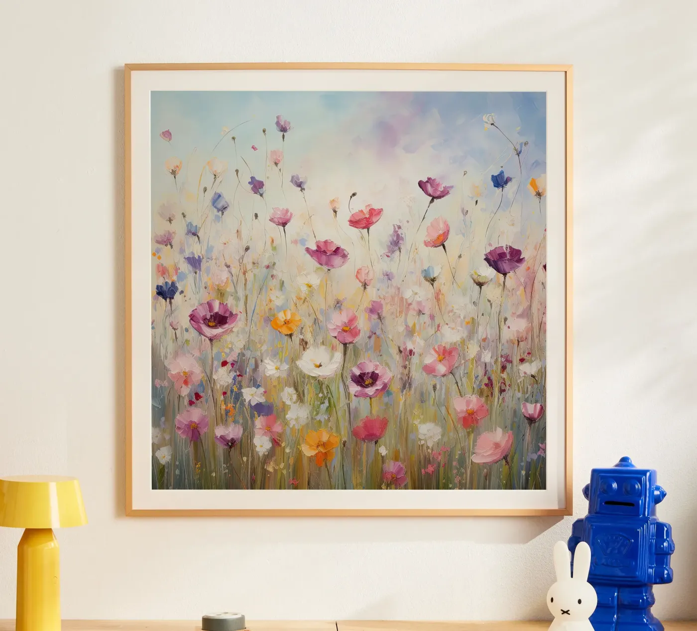 Wildflower Expressionism poster by Leahprint