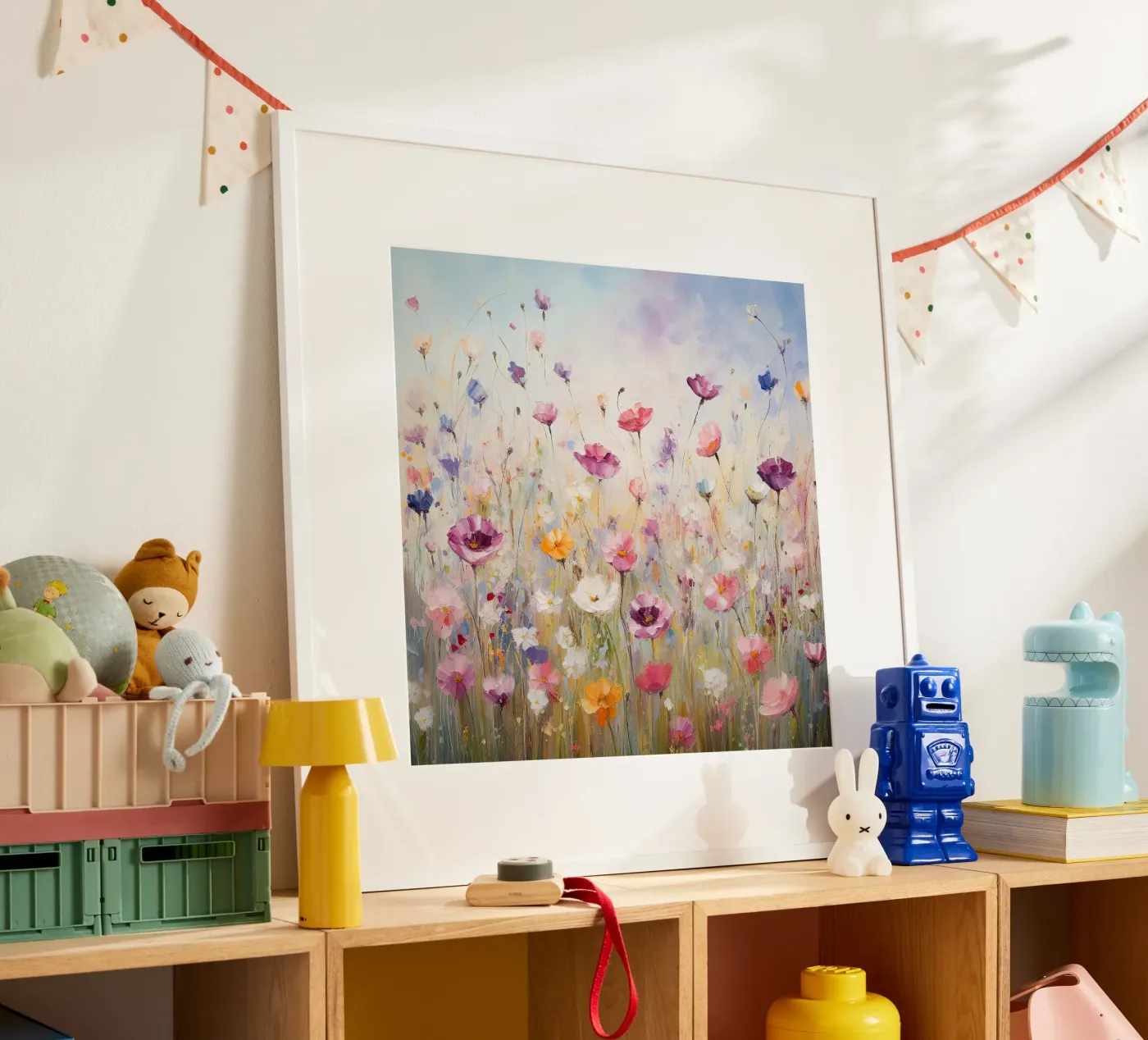 Wildflower Expressionism poster by Leahprint