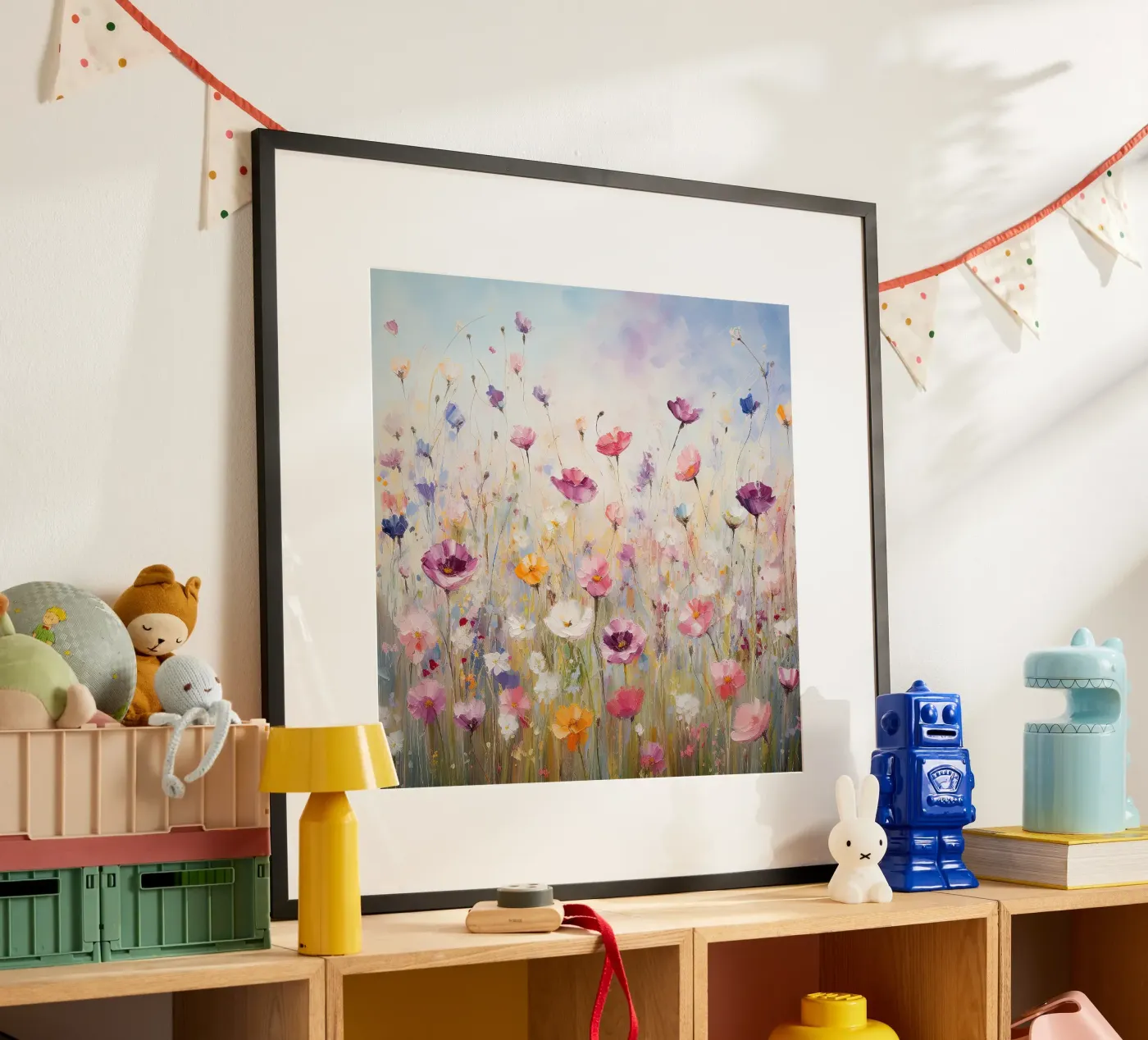 Wildflower Expressionism poster by Leahprint