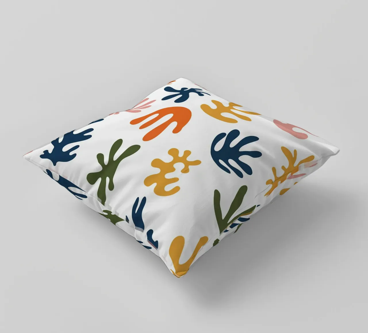 Alghe astratte cuscino da Leahprint