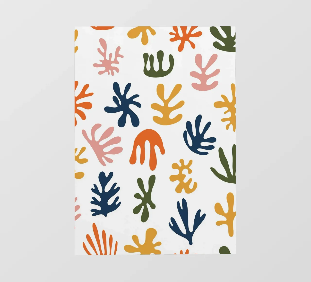 Alghe astratte telo in pvc da Leahprint