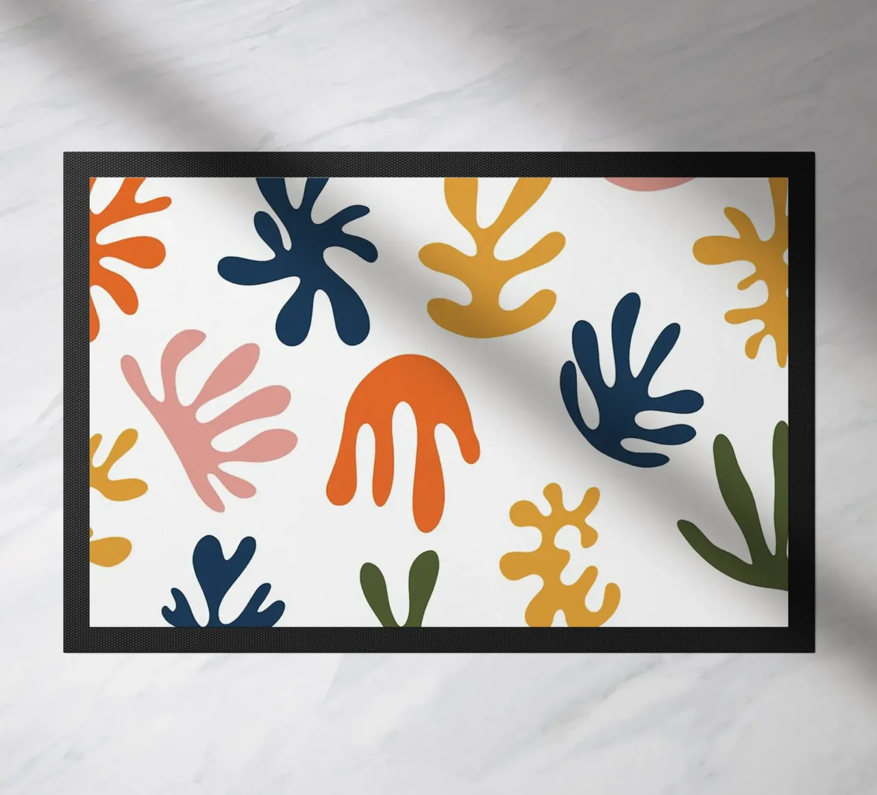 Alghe astratte zerbino da Leahprint