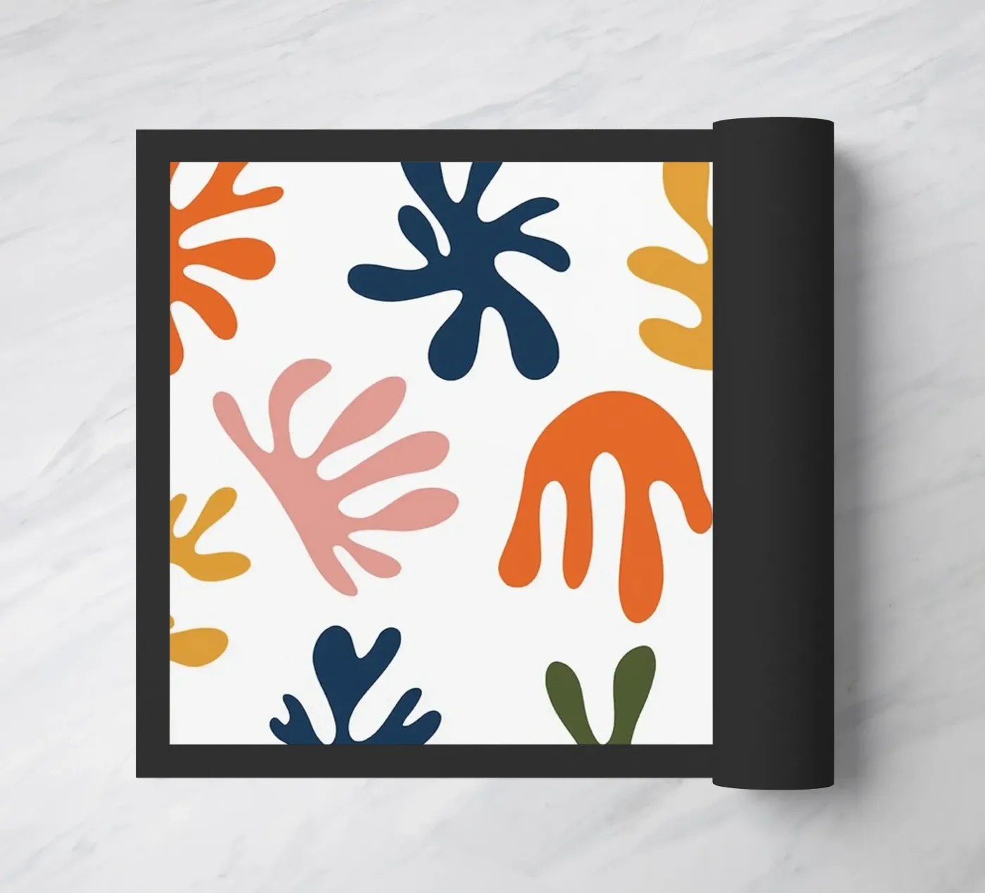 Abstract Algae Fußmatte von Leahprint