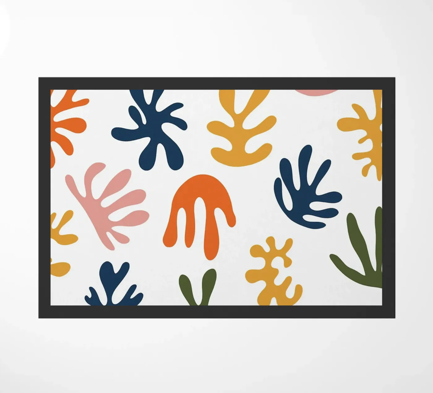 Abstract Algae Fußmatte von Leahprint