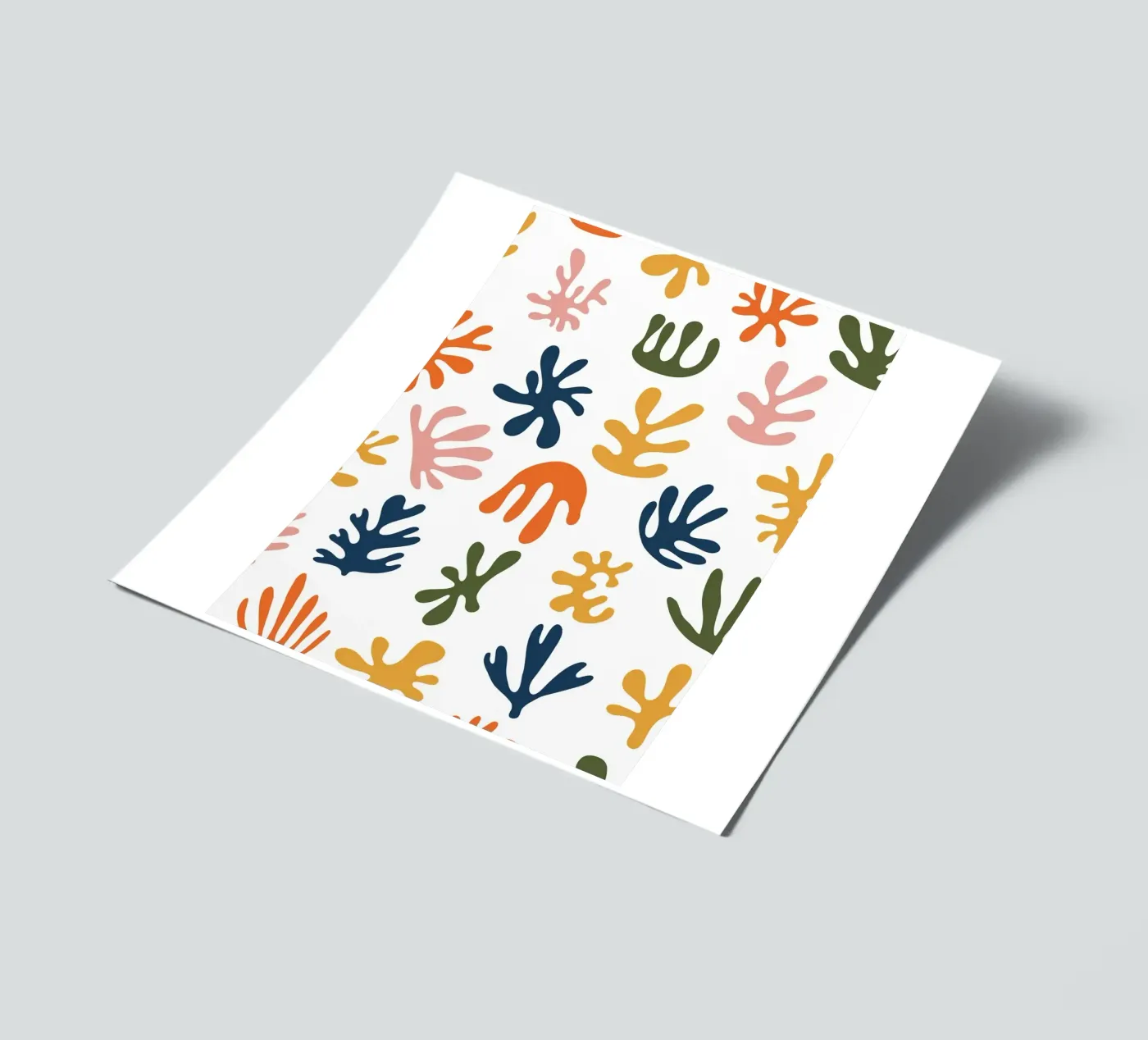 Abstract Algae sticker sheet by Leahprint