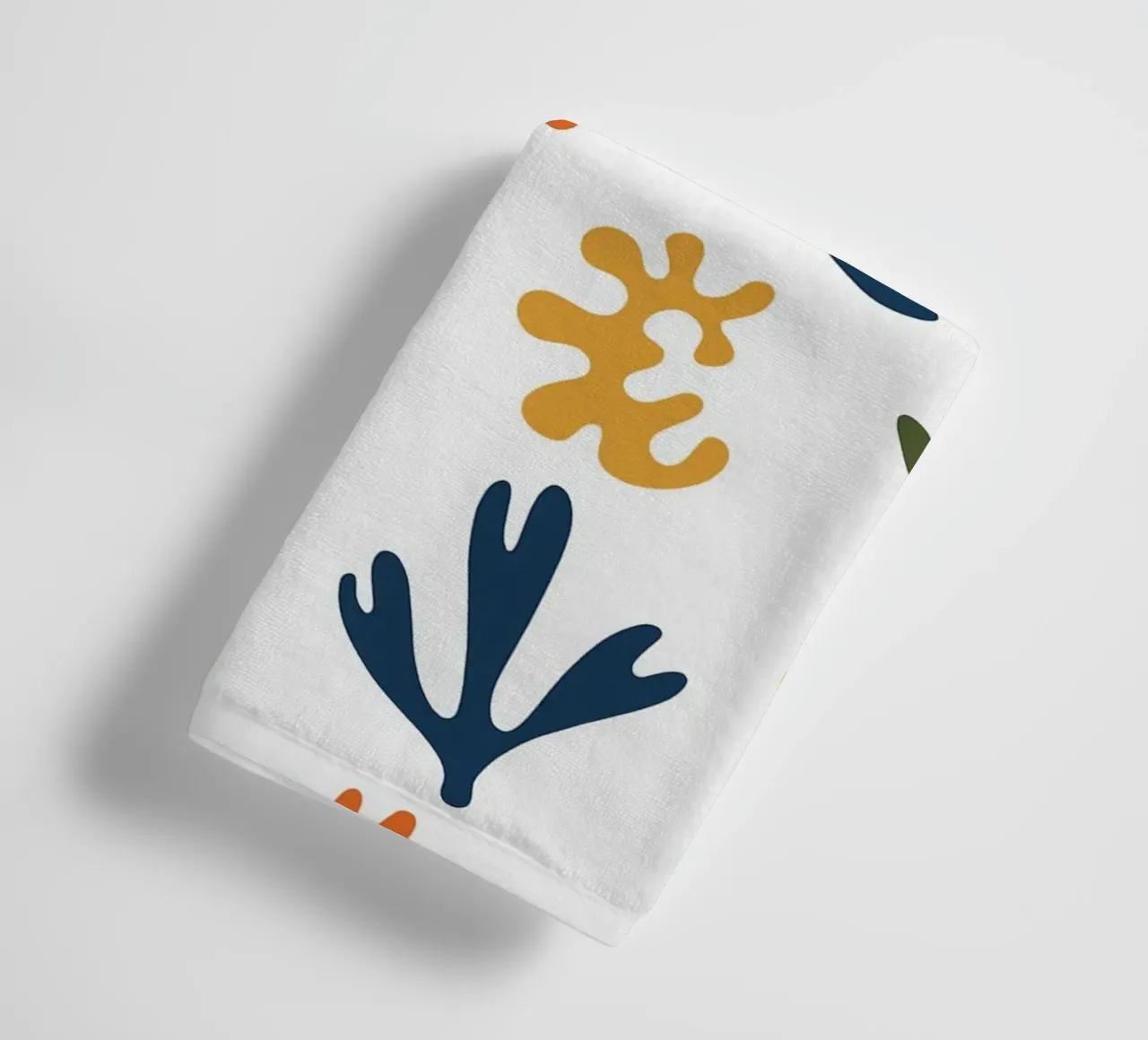 Alghe astratte asciugamano da bagno da Leahprint