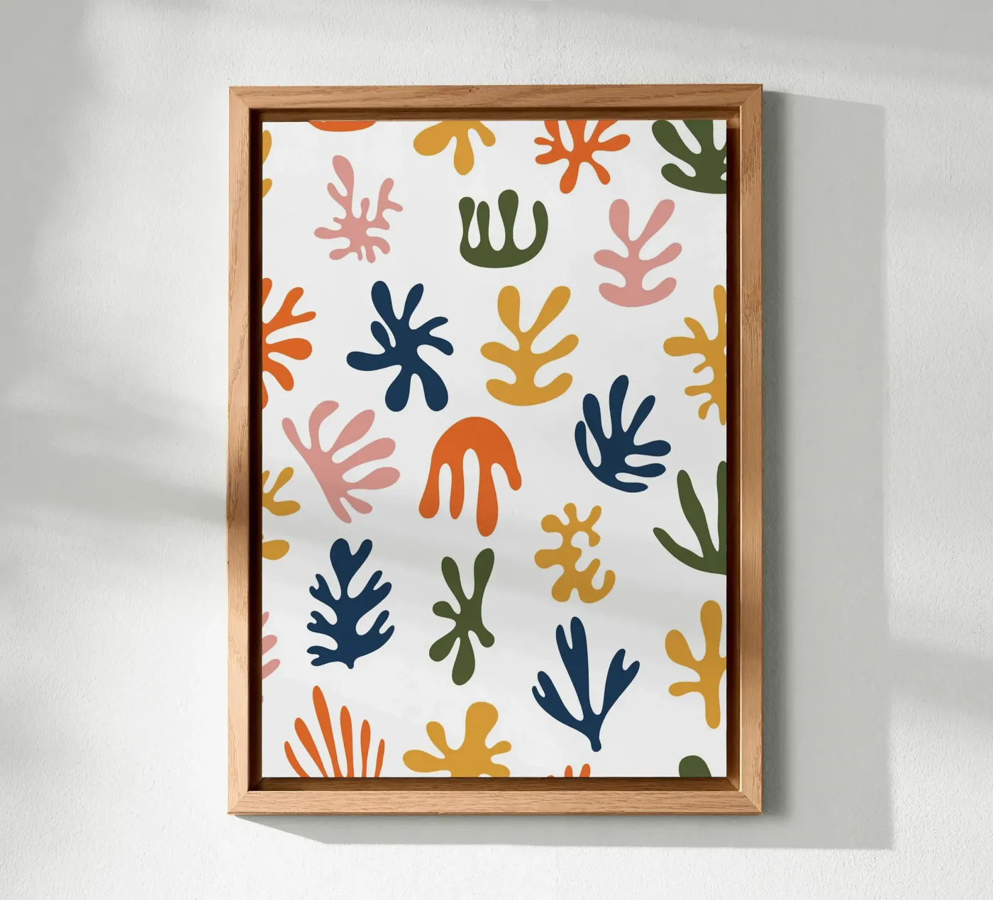 Abstract Algae alluminio dibond da Leahprint