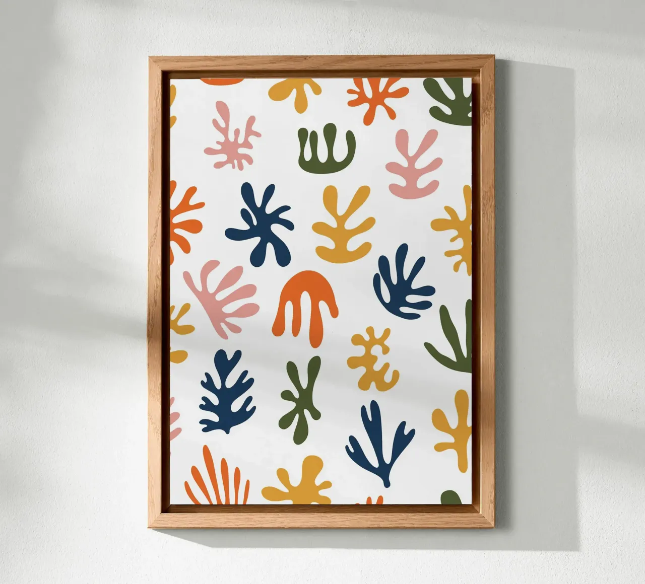 Alghe astratte alluminio dibond da Leahprint