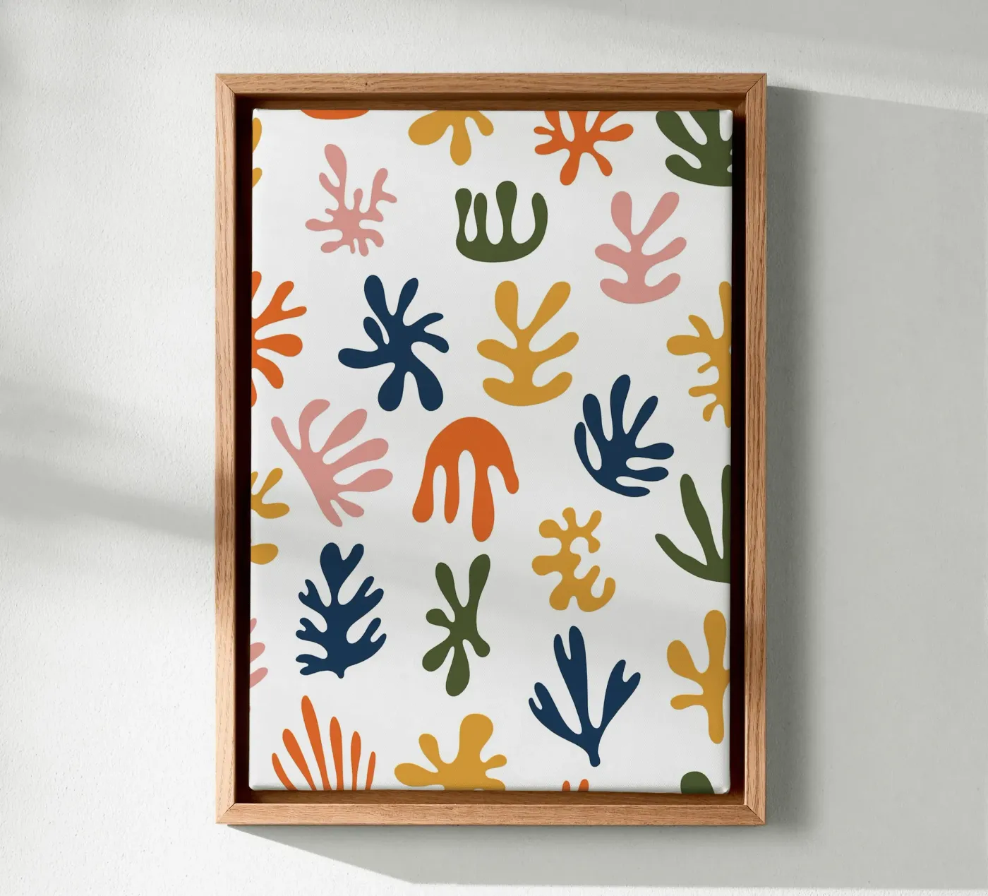 Abstract Algae tela da Leahprint