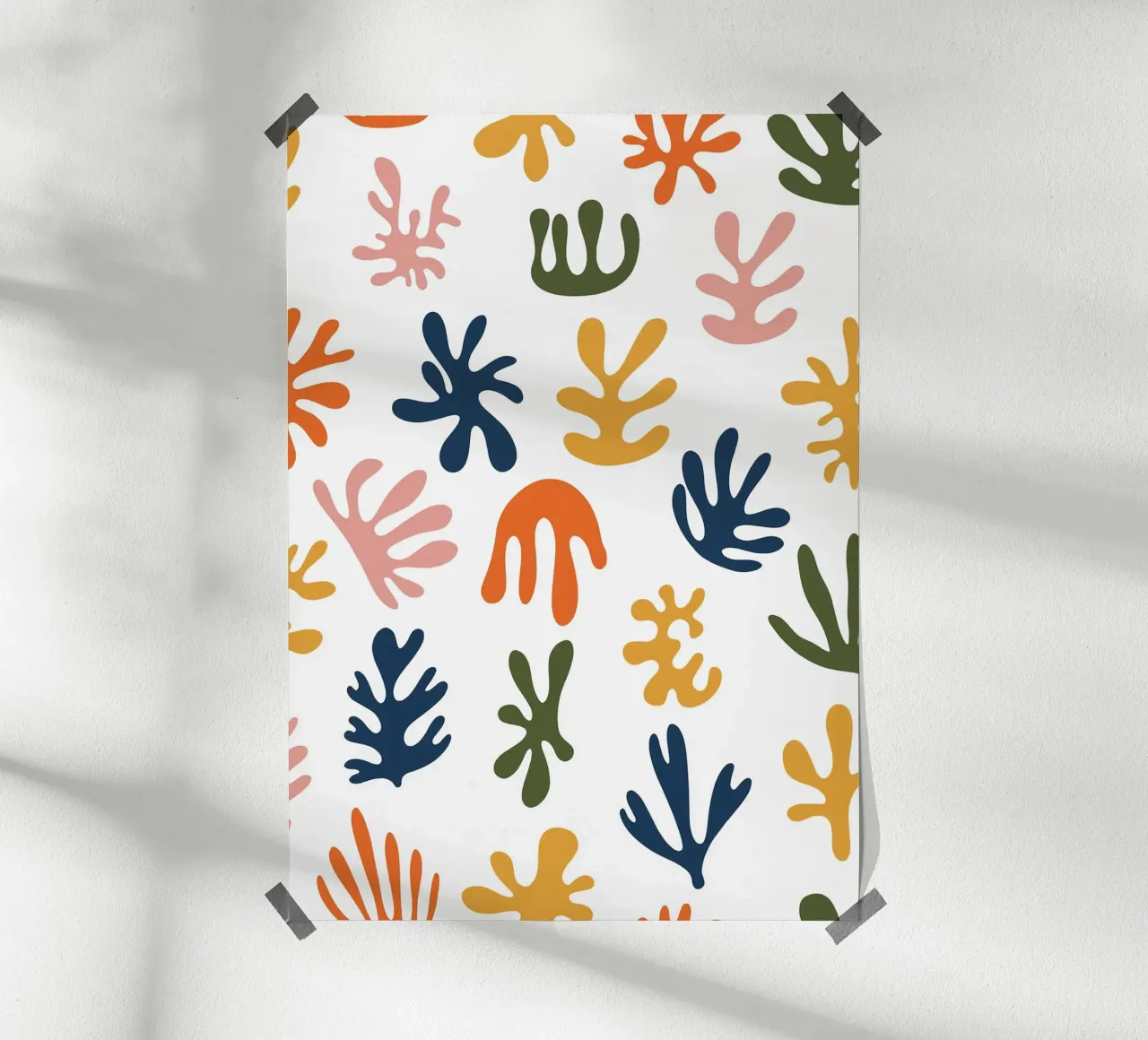 Alghe astratte carta hahnemühle da Leahprint