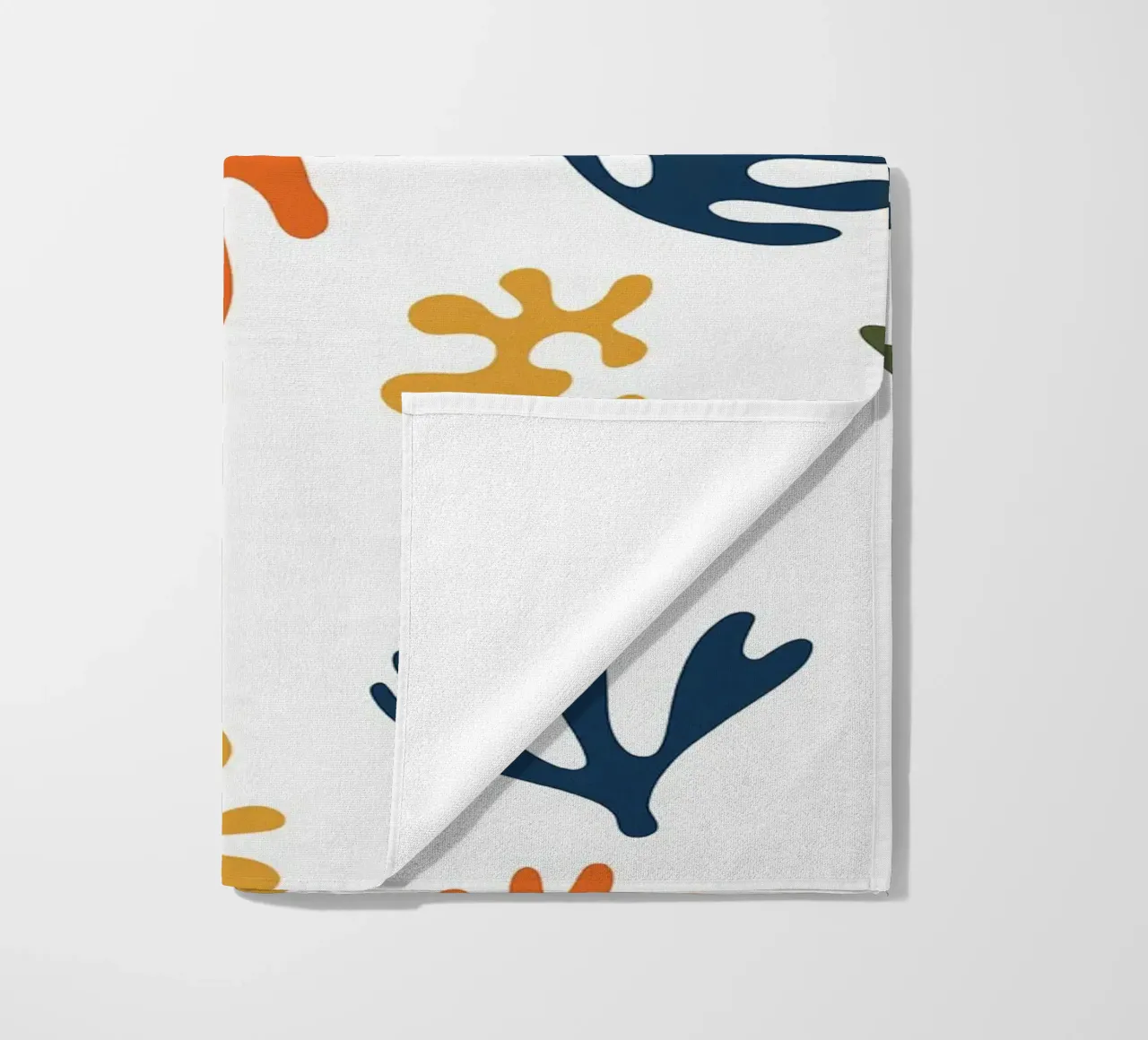 Alghe astratte telo mare da Leahprint