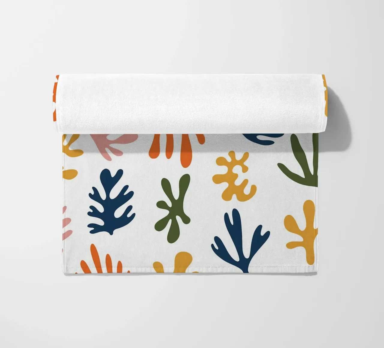 Alghe astratte telo mare da Leahprint