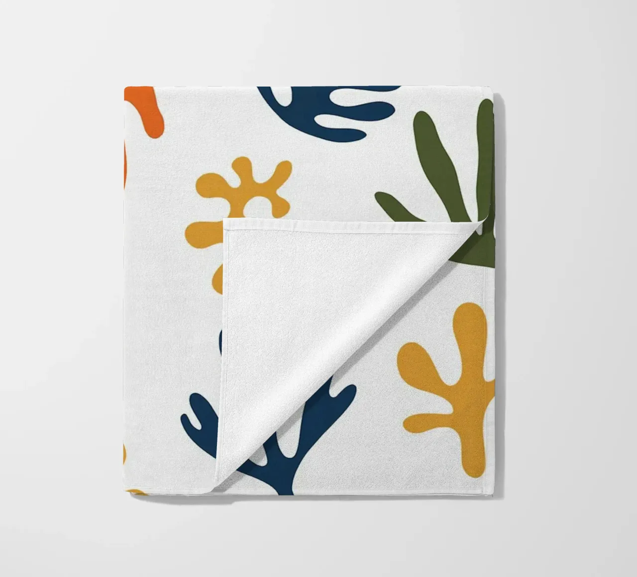 Alghe astratte telo mare da Leahprint