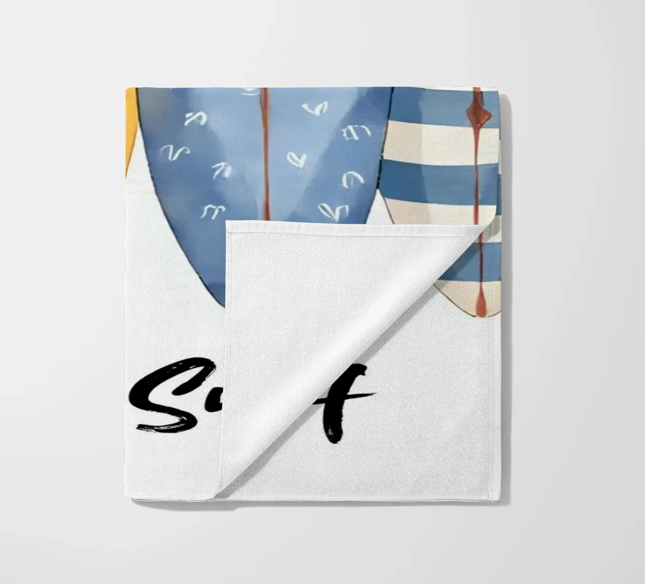 Let's Surf telo mare da Coastal Art