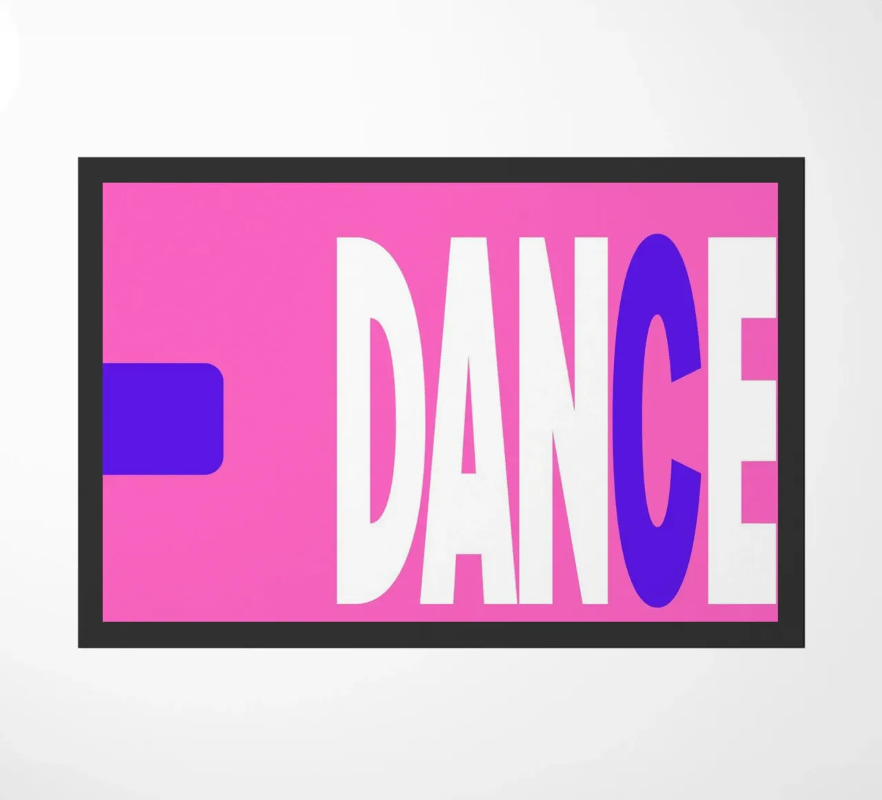 Dance doormat by Tabea Jule