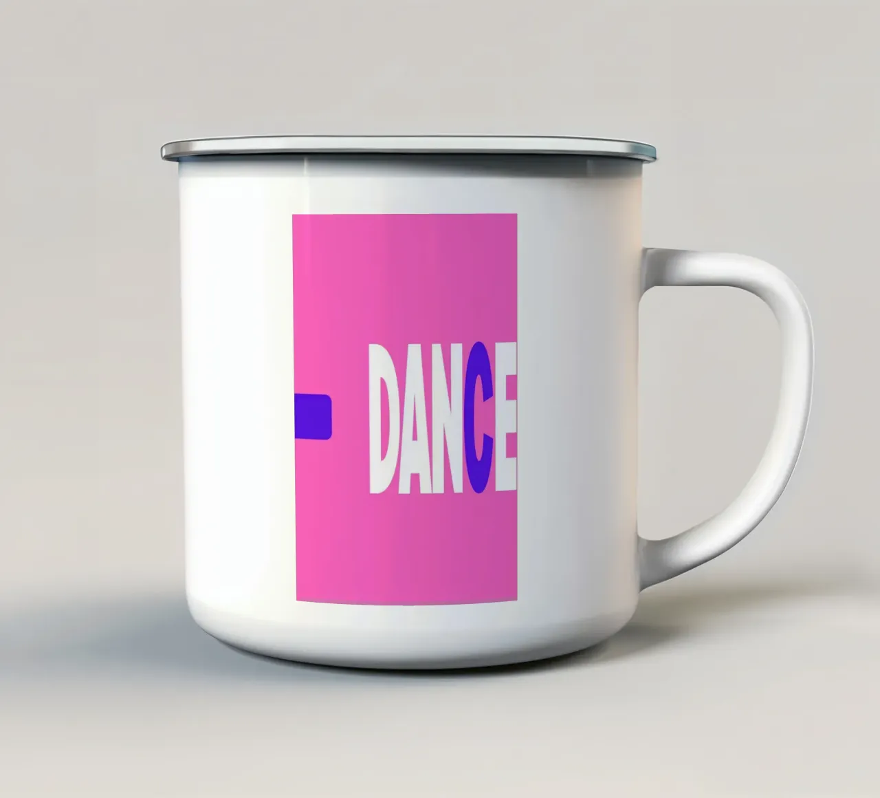 Dance tazza in smalto da Tabea Jule