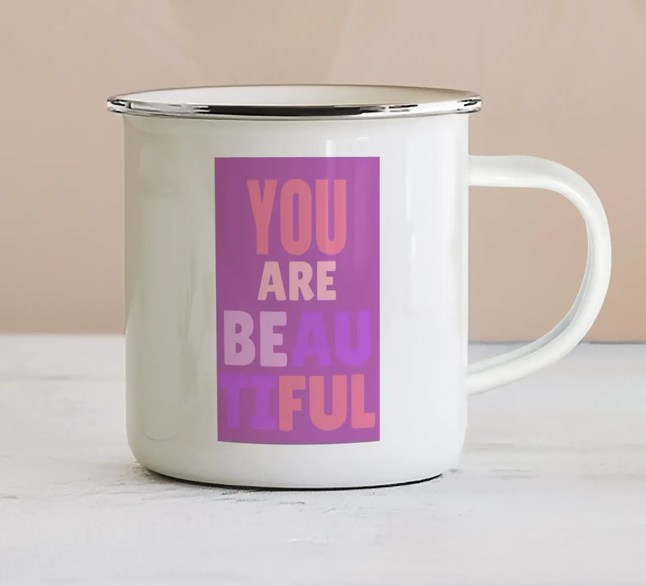 Beautiful tazza in smalto da Tabea Jule