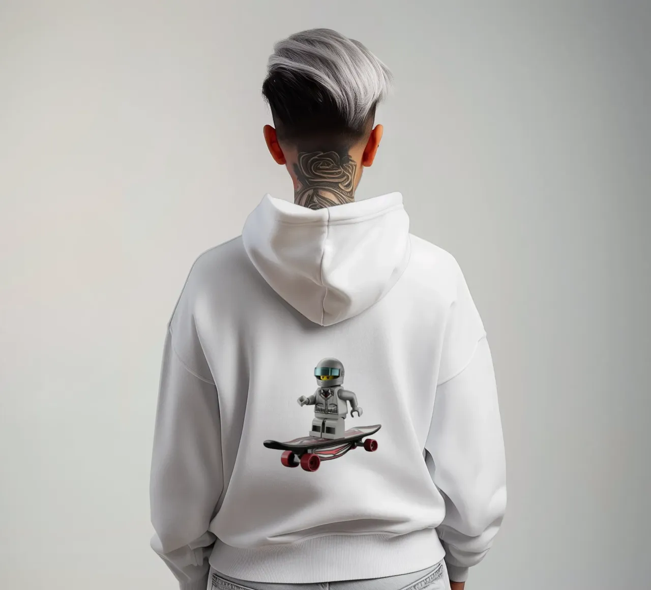 Lego squatebaord hoodie by dinem