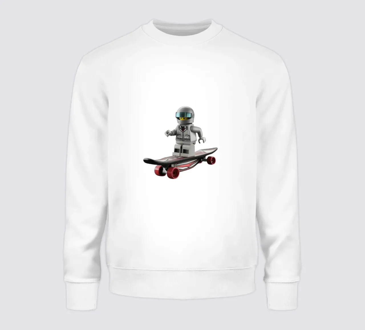 Lego squatebaord felpa da dinem