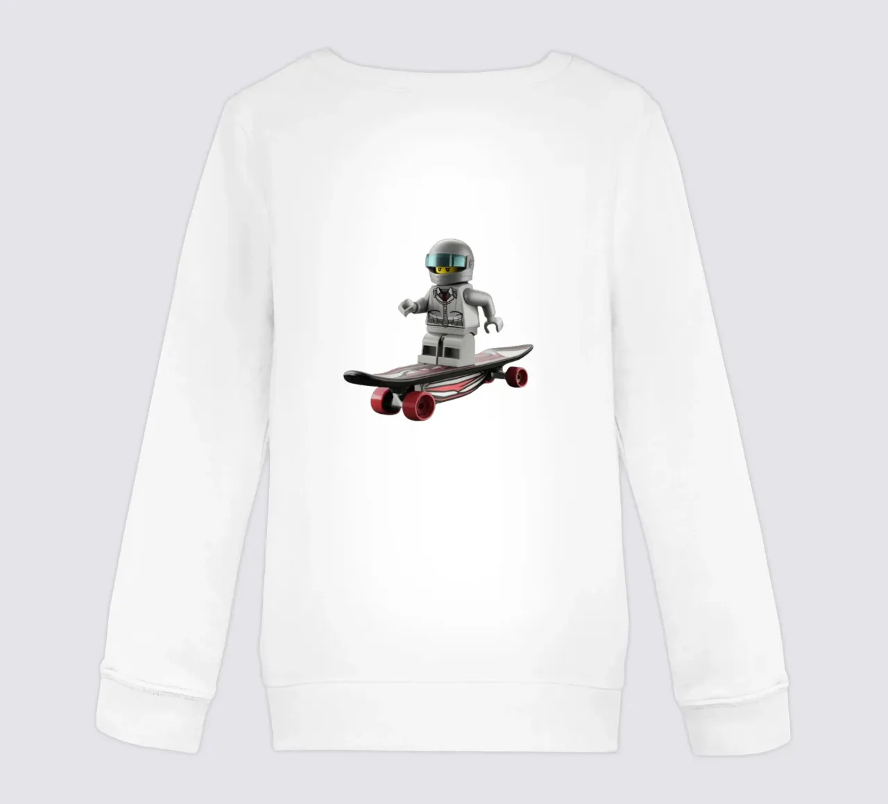 Lego squatebaord felpa bambino da dinem