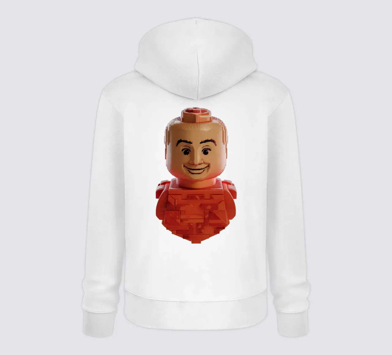 Lego smile face felpa con cappuccio da dinem