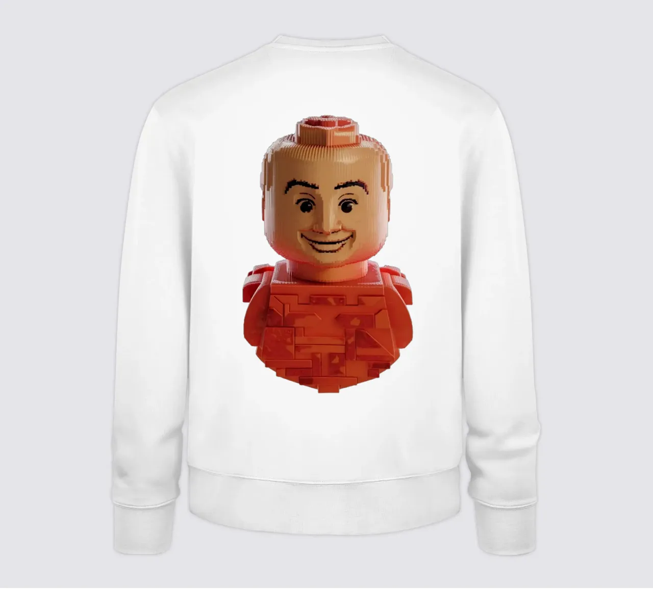 Lego lachend gezicht sweatshirt van dinem
