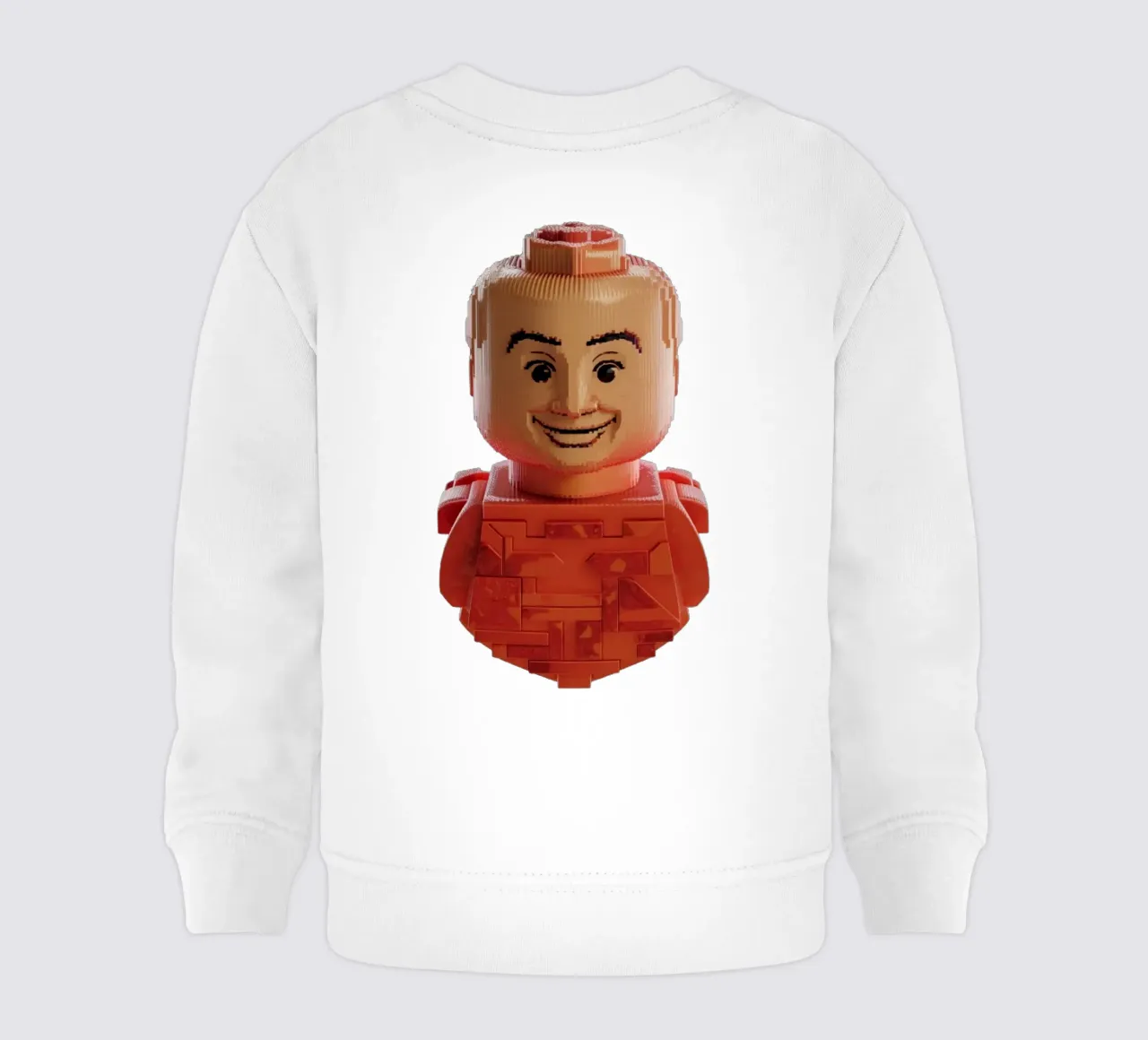 Lego smile face felpa neonato da dinem