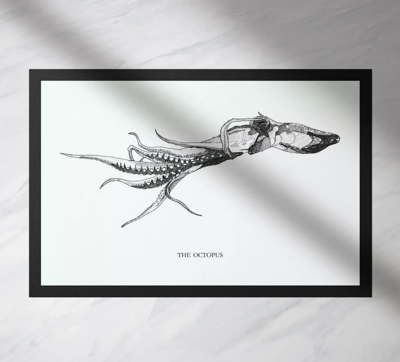 The Octopus Fußmatte von Mathilde Olsen