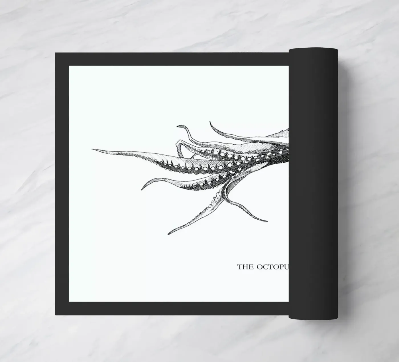 The Octopus Fußmatte von Mathilde Olsen