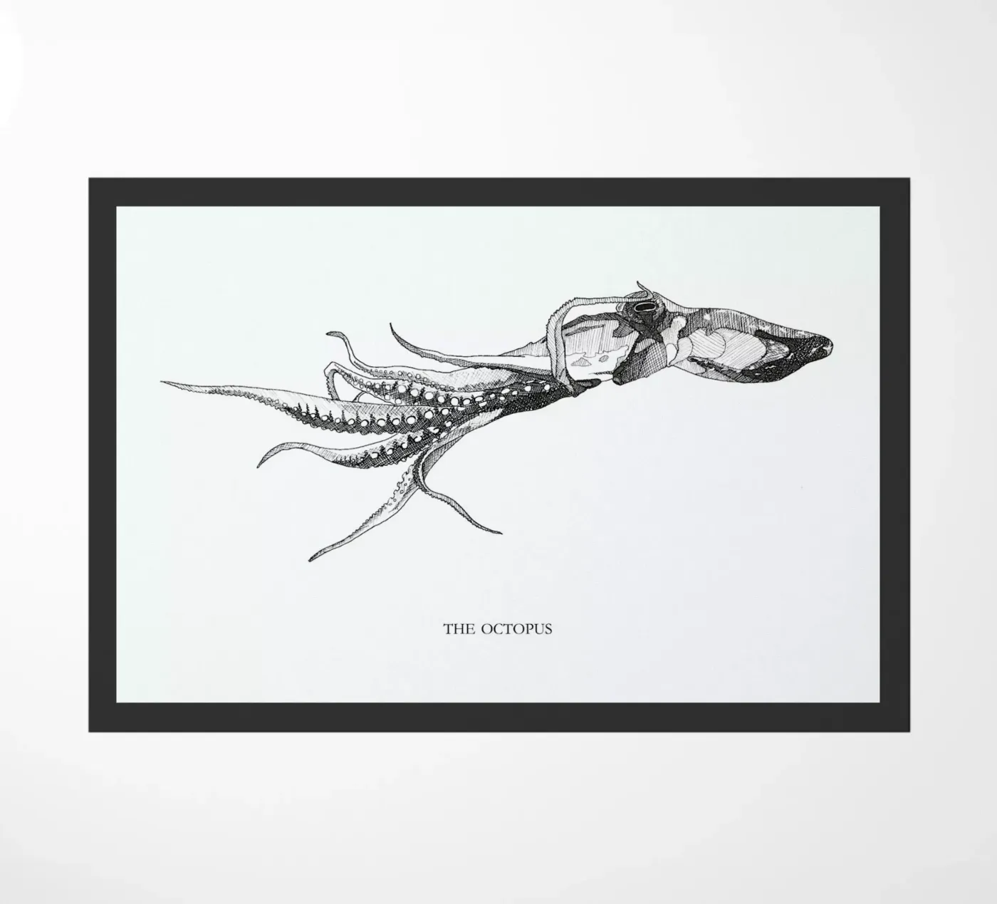 The Octopus Fußmatte von Mathilde Olsen