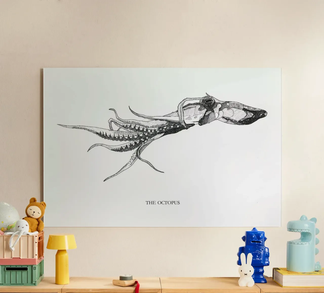 The Octopus plexiglass da Mathilde Olsen