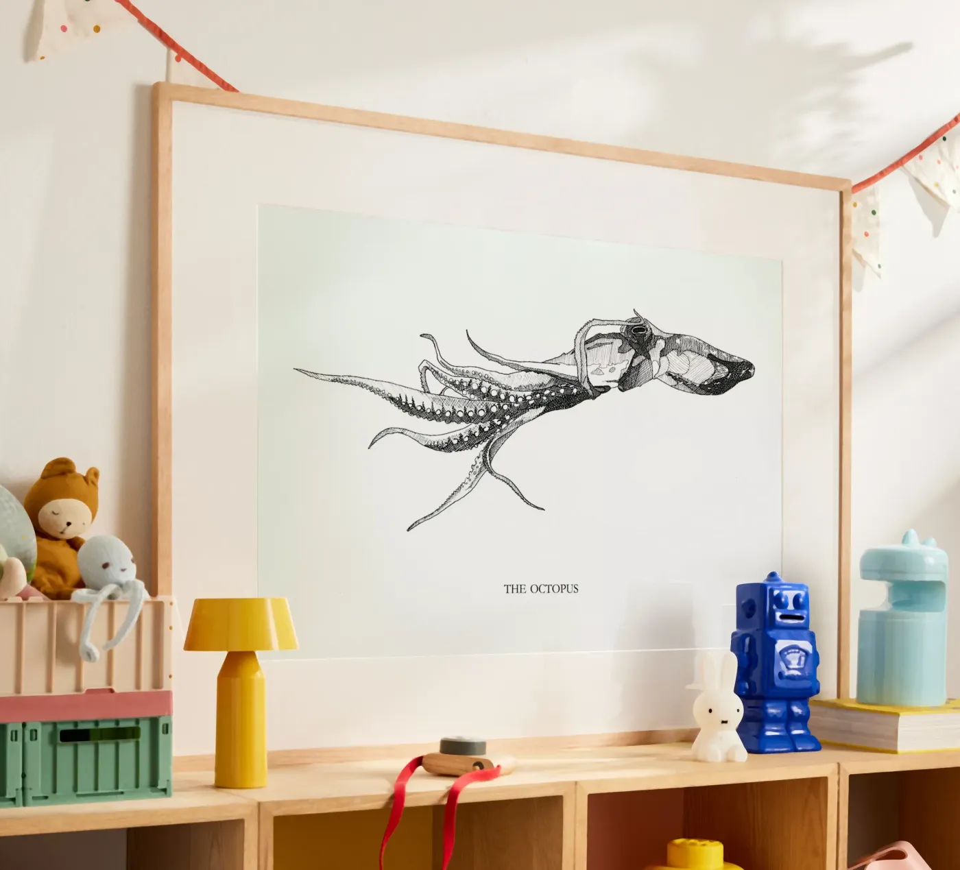 The Octopus poster by Mathilde Olsen