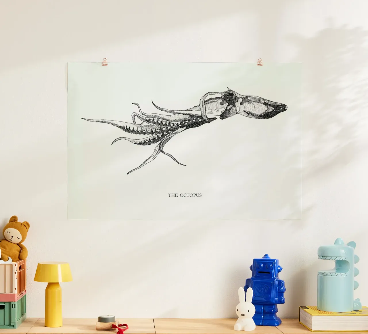 The Octopus poster da Mathilde Olsen