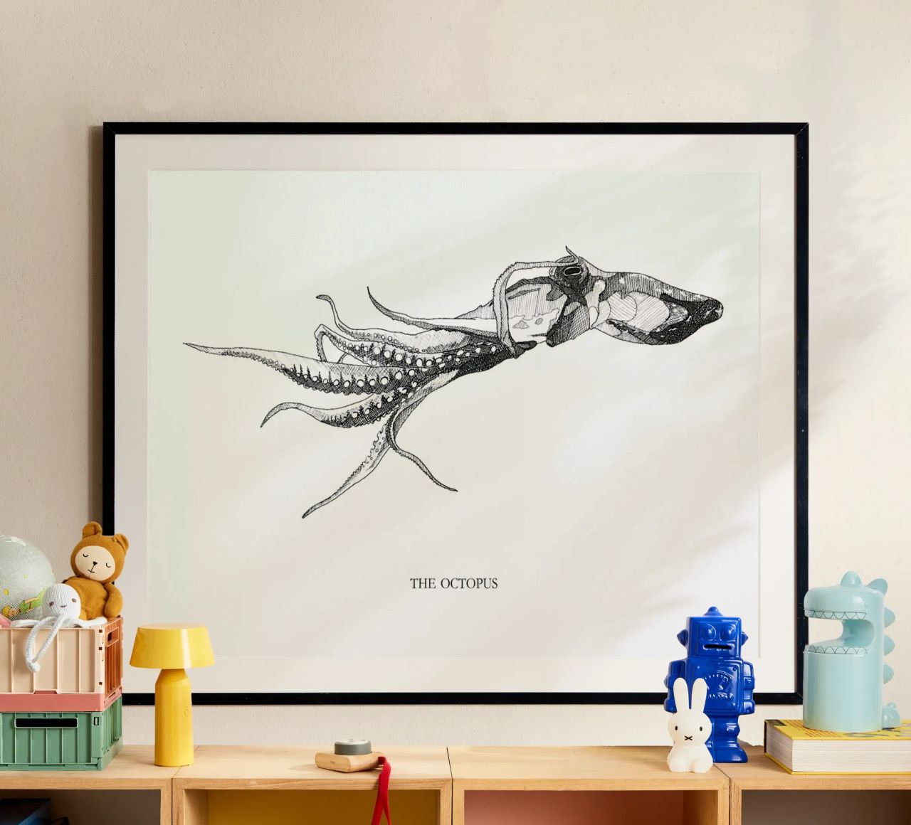 The Octopus poster de Mathilde Olsen