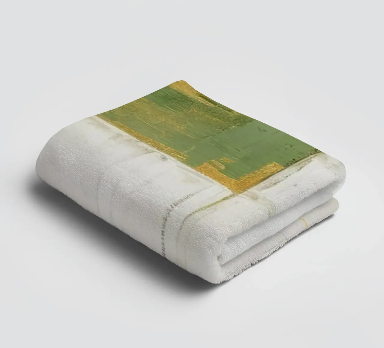 ABSTRACT ART Geometry of calm towel by Melanie Viola