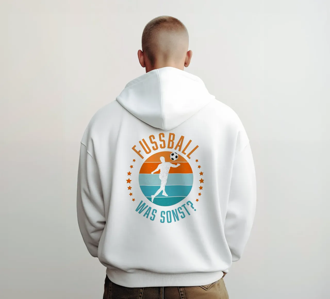 Calcio, cos'altro felpa con cappuccio da CalliLetters