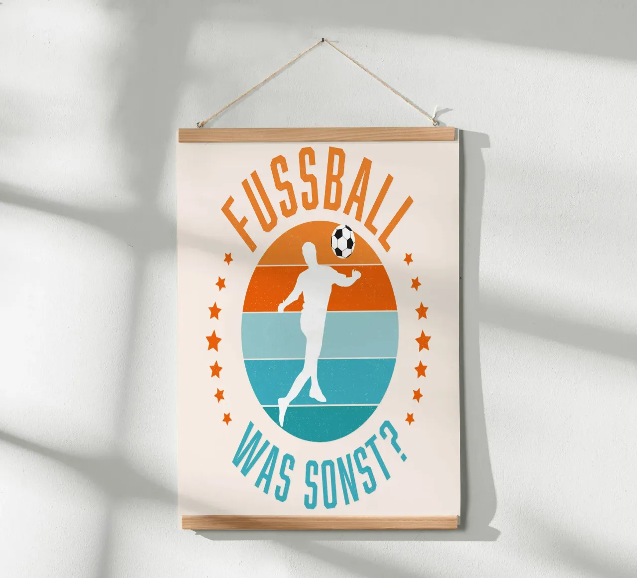 Calcio, cos'altro poster con telaio in plastica da CalliLetters