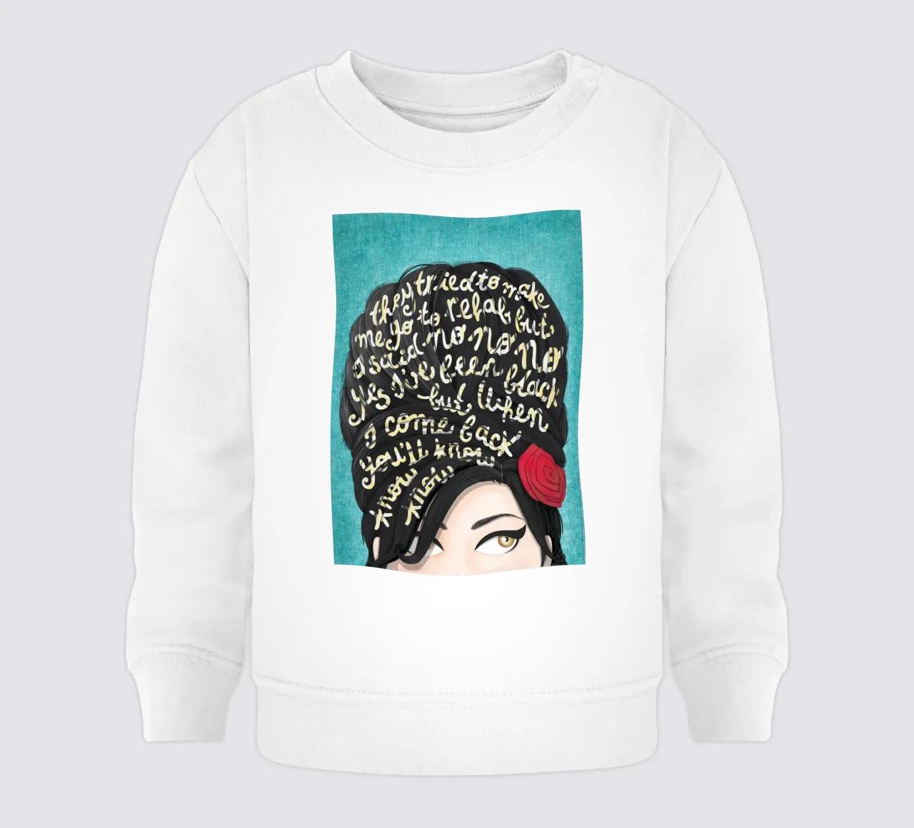 Rehab - Draw Me A Song Project sudadera de bebé de Nour Tohme