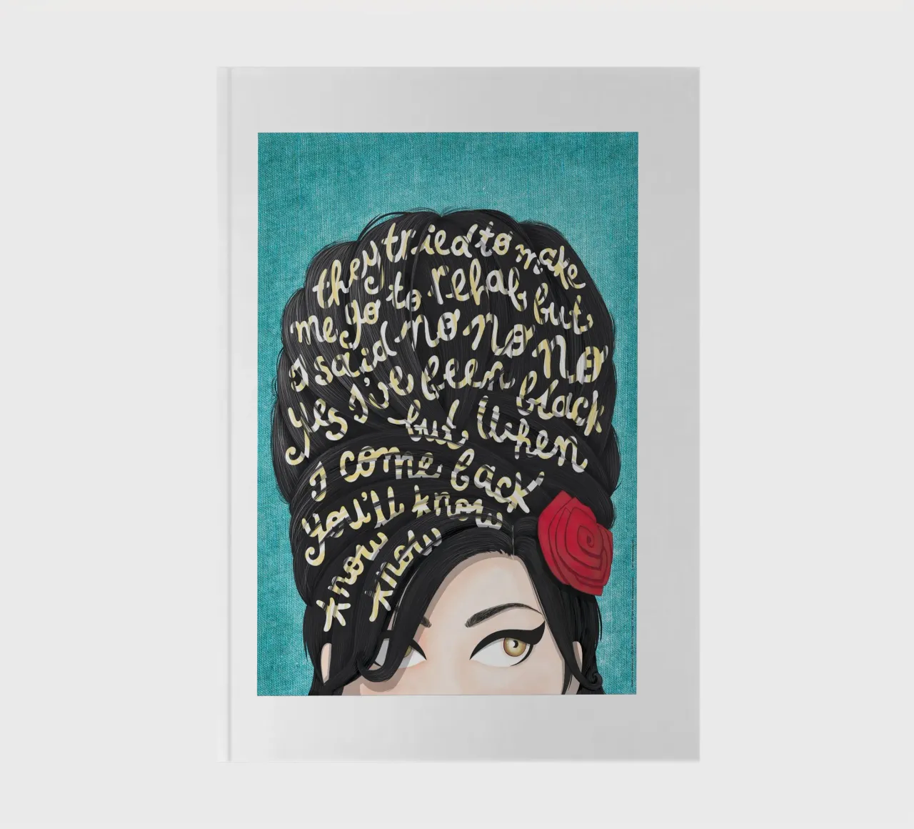 Rehab - Draw Me A Song Project notitieboek van Nour Tohme