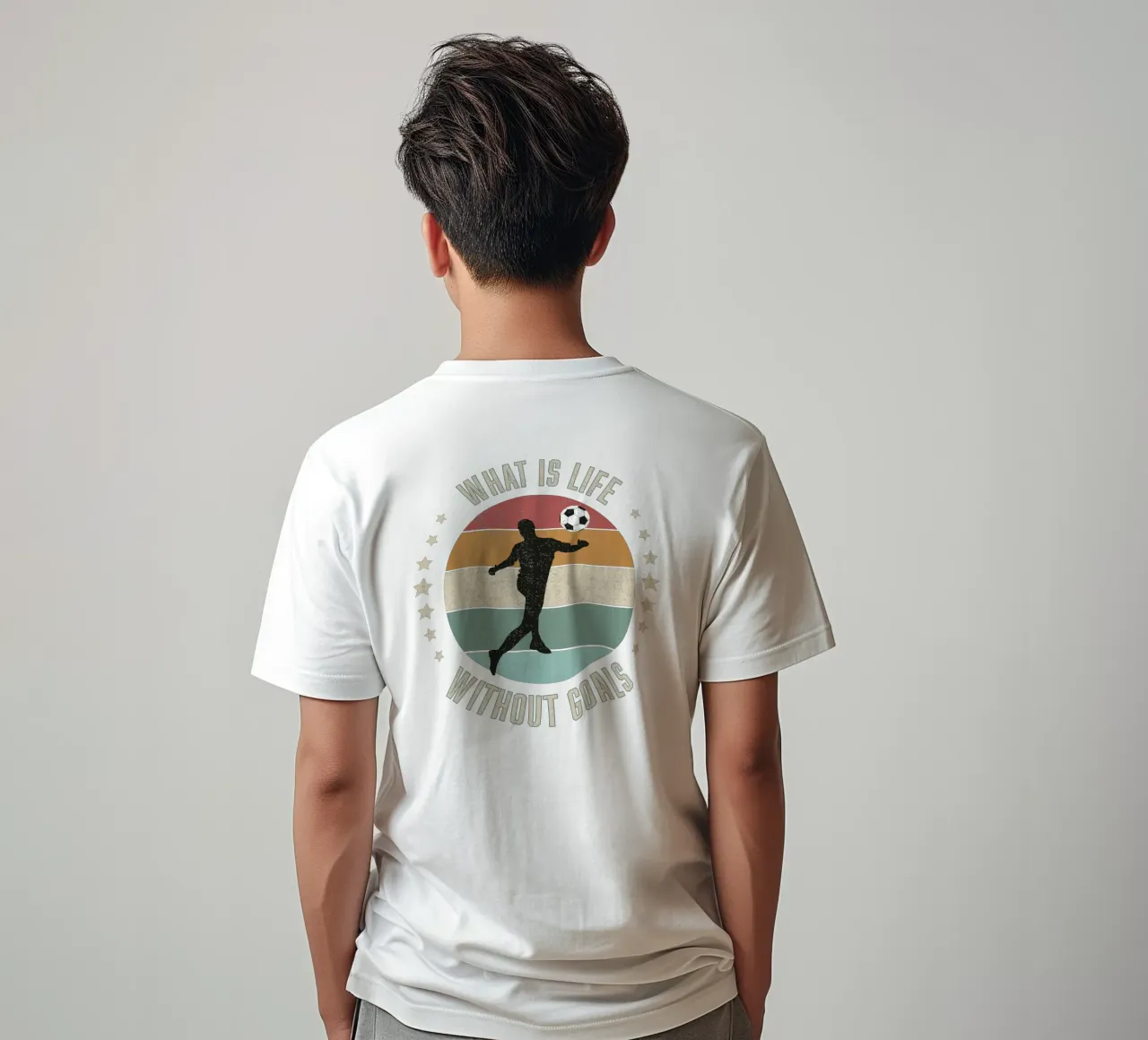 Football: a life without goals - unimaginable t-shirt by CalliLetters