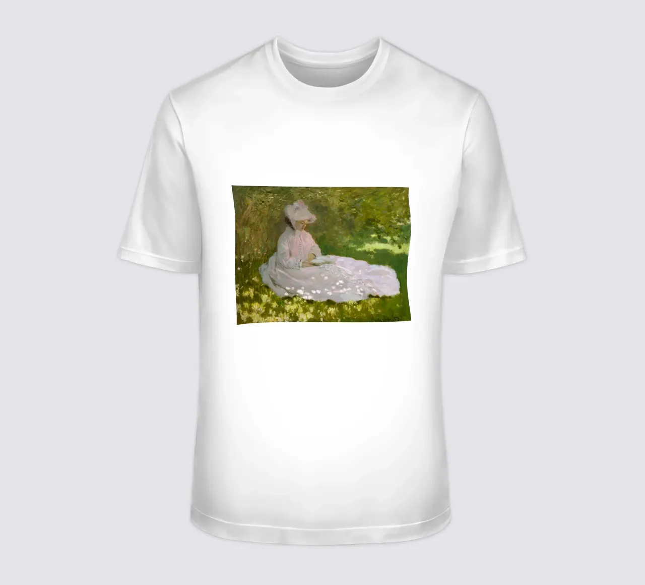 Claude Monet - Primavera t-shirt da Timeless Artworks