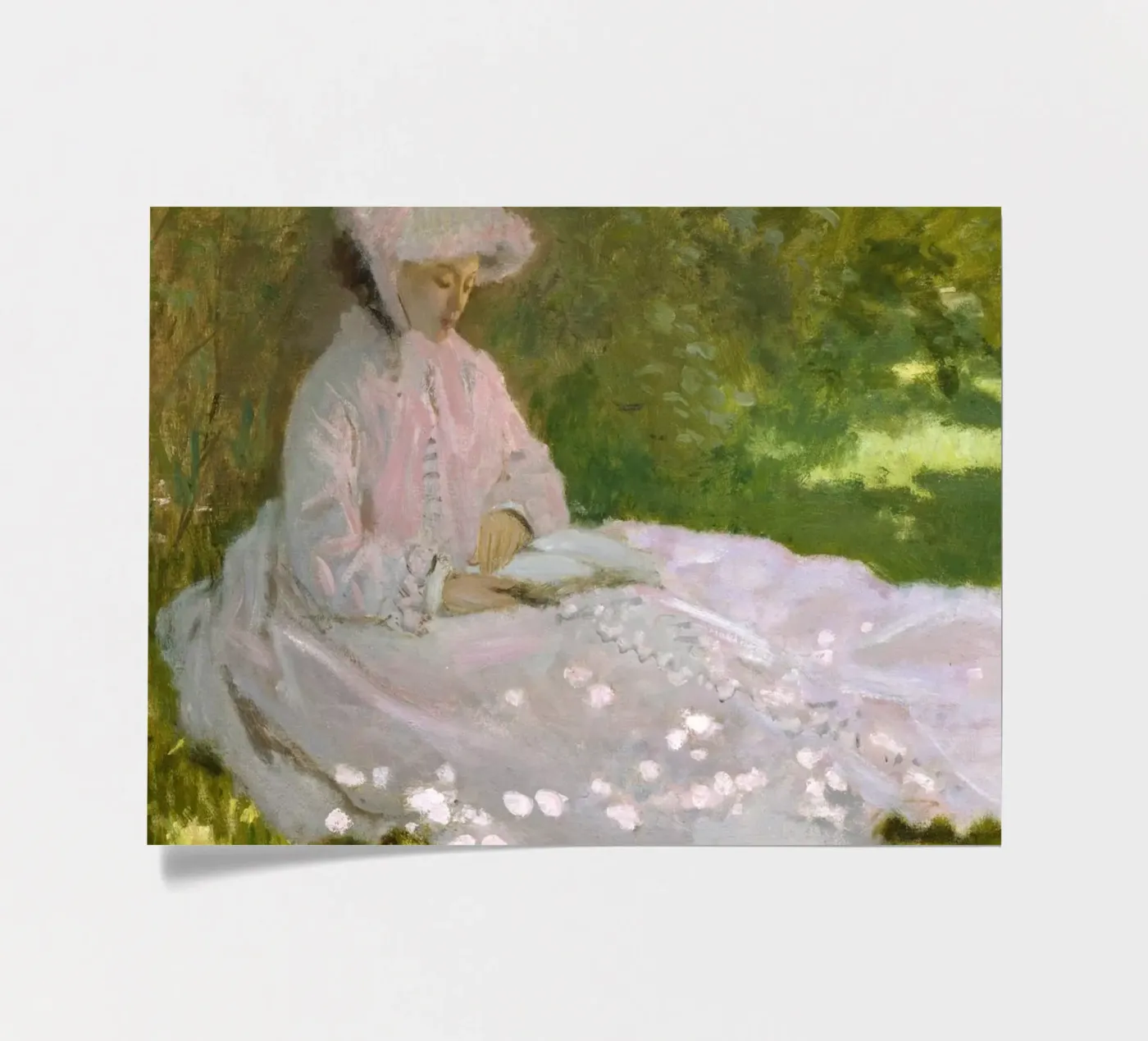 Claude Monet - Springtime sticker sheet by Timeless Artworks