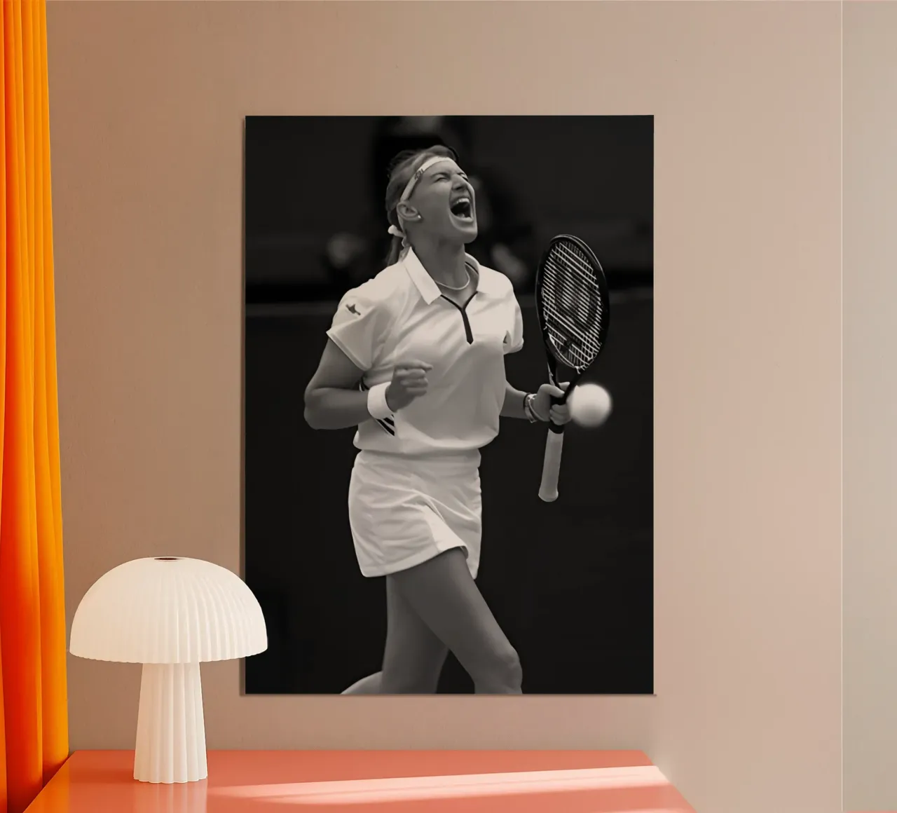 Steffi Graf poster da Black White Poster