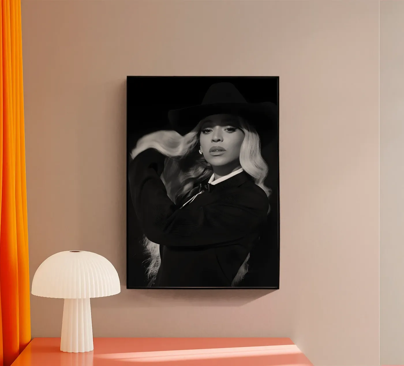 Beyoncé acrylic glass by Music Vibes